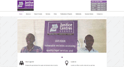 Desktop Screenshot of justicecentres.go.ug
